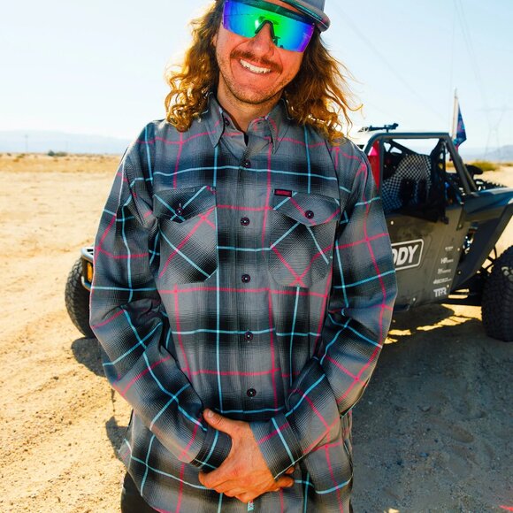 DIXXON x SHREDDY 2024 Collab V7 Limited Edition Flannel Shirt -Men's M - Picture 5 of 11